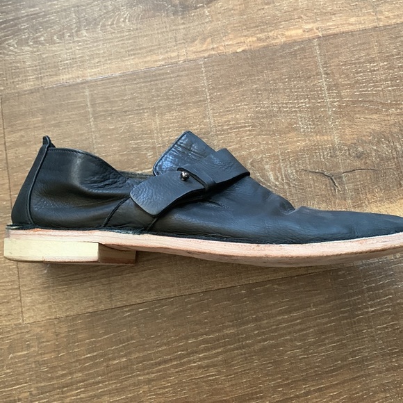 VINCE Black Leather Loafer/flats Shoes - 41 s 9.5 - Picture 11 of 12